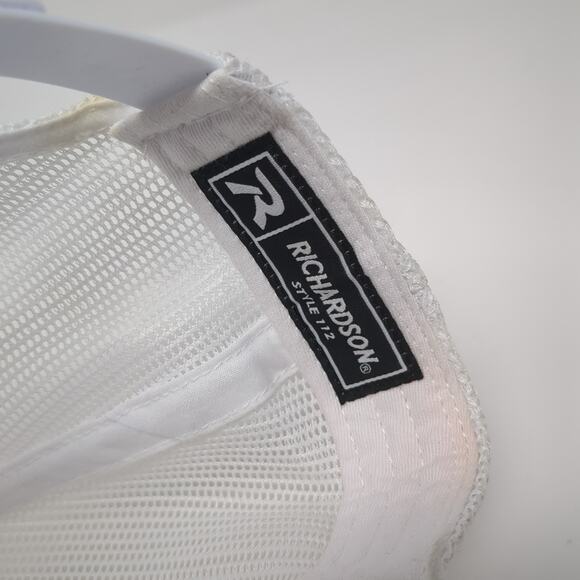 The YMCA Snapback Trucker Hat Black One Size Adjustable Mesh Back Richardson - Picture 9 of 10